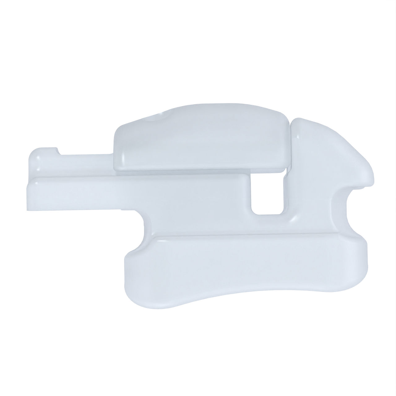 3M™ Clarity™ Ultra Self-Ligating Bracket, 003-353, .022, LL13, 0T/3A, Cuspid Hk