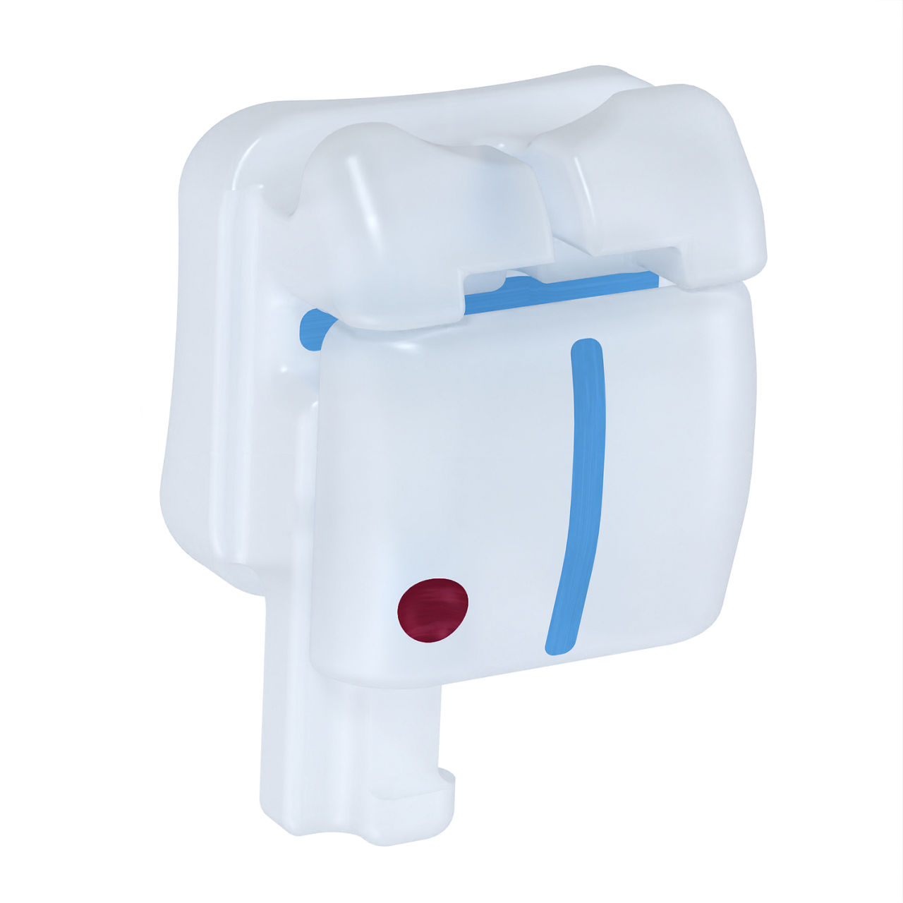 3M™ Clarity™ Ultra Self-Ligating Brackets, 4003-354, APC™ Flash-Free,.022, LR3, 0T/3A, Hk, 5/Pk