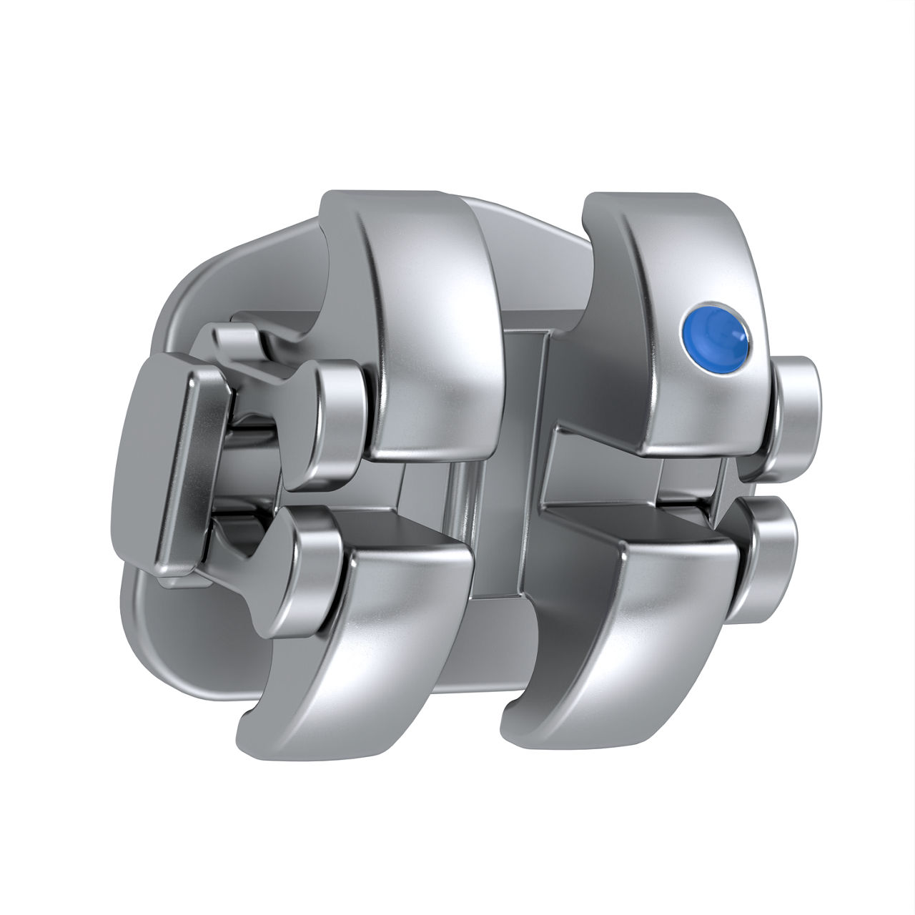 3M™ SmartClip™ SL3 Self-Ligating Brackets Roth/Low Torque VPO,004-409,.018, UL2, +5T/8A, 5/Pk