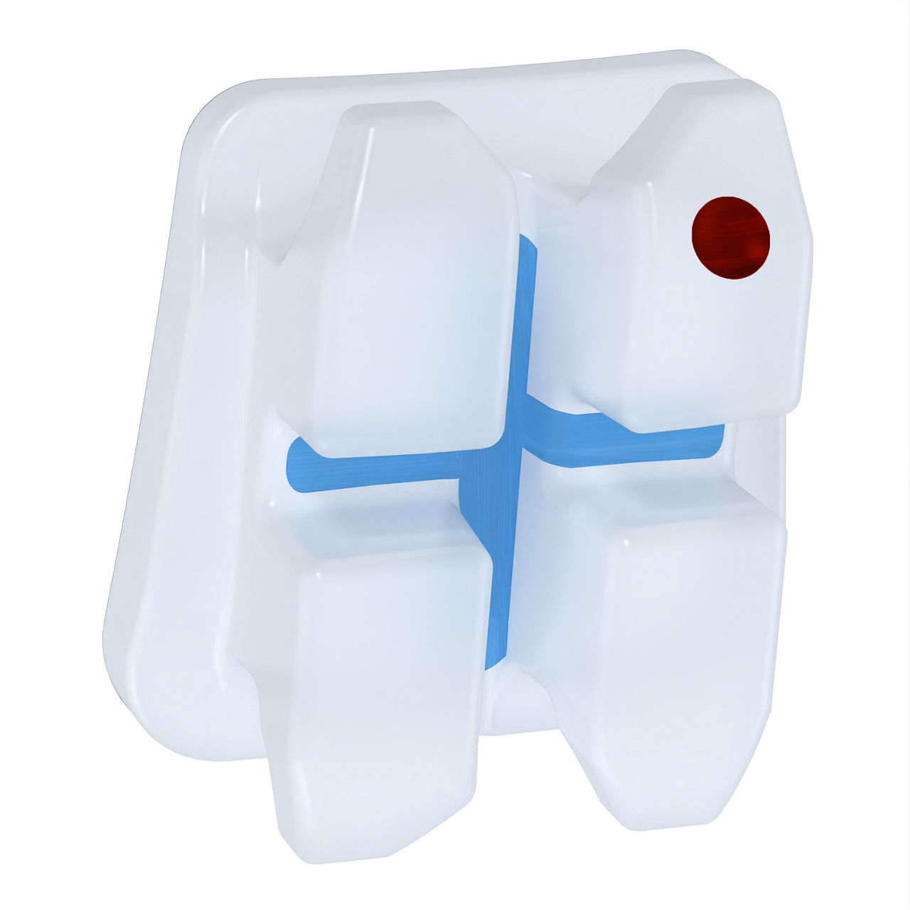 3M™ Clarity™ Advanced Ceramic Brackets, .022, UL2, +14T/8A, APC™ II, 3006-325, 5/Pk
