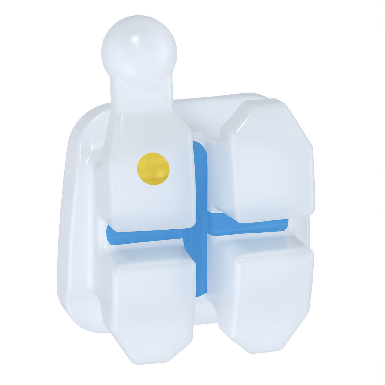 3M™ Clarity™ Advanced Ceramic Brackets, 3006-212, APC™ II, .018, UR45,-7T/0A, Hk, 5/Pk