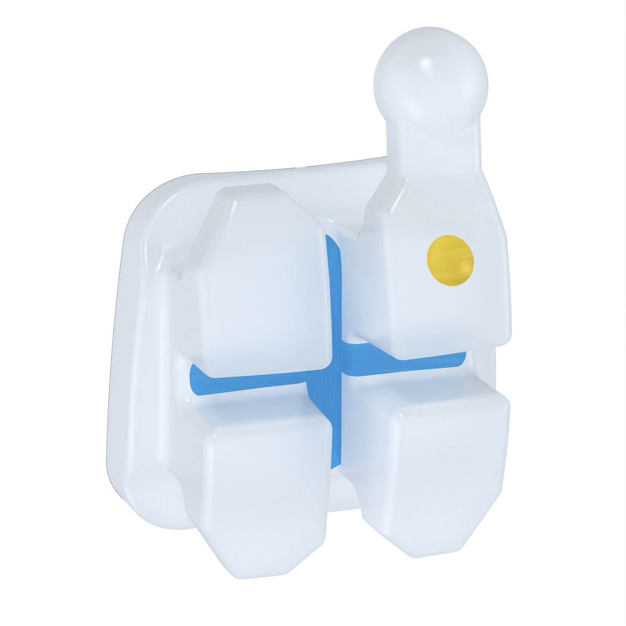 3M™ Clarity™ Advanced Ceramic Brackets, .018, UL4-5, -7T/0A, Hk, APC™ PLUS, 5006-213, 5/Pk