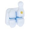 3M™ Clarity™ Advanced Ceramic Brackets, 4006-313, APC™ Flash-Free, .022,UL45, -7T/0A, Hk, 5/Pk