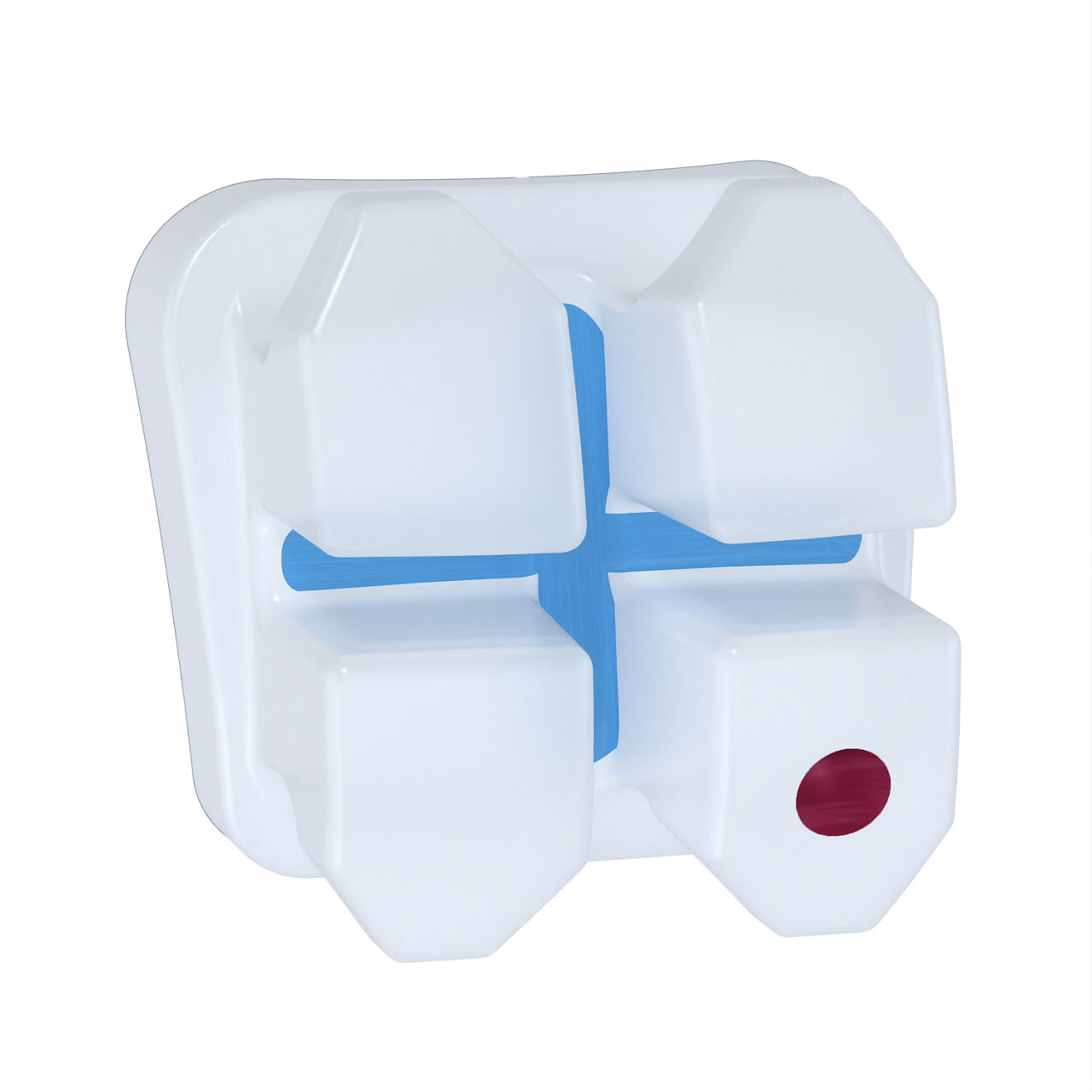 3M™ Clarity™ Advanced Ceramic Brackets, .018, LL3, 0T/3A, APC™ PLUS, 5006-251, 5/Pk