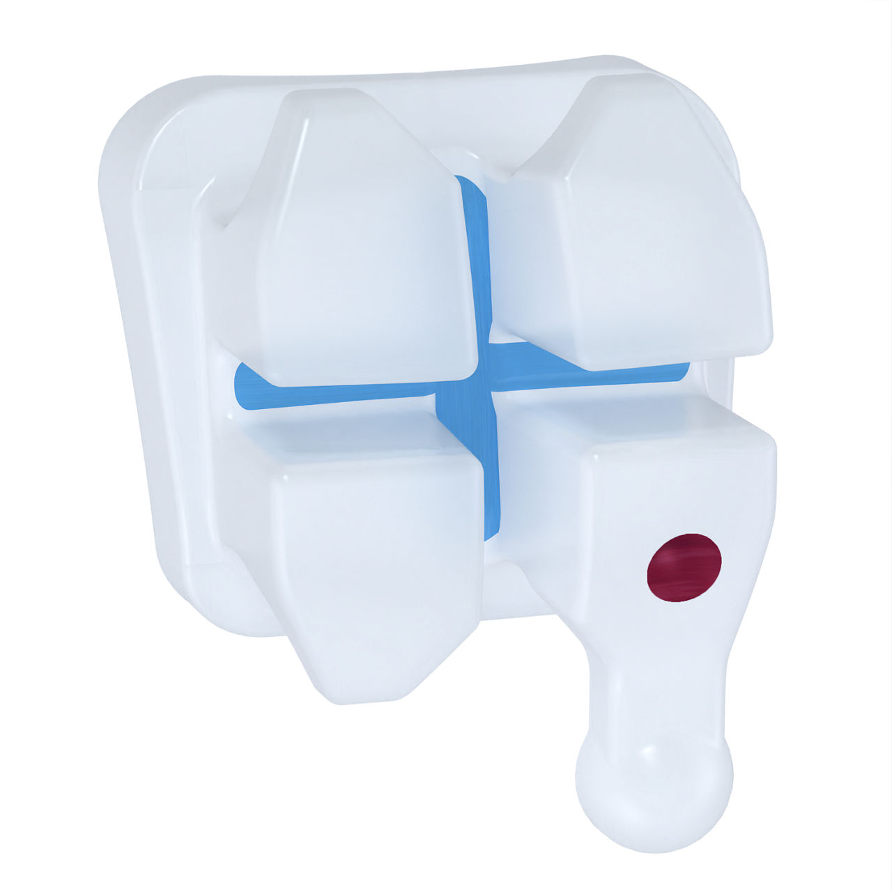 3M™ Clarity™ Advanced Ceramic Brackets, 4006-279, APC™ Flash-Free, .018,LL3, +7T/5A, Cuspid Hk, 5/Pk