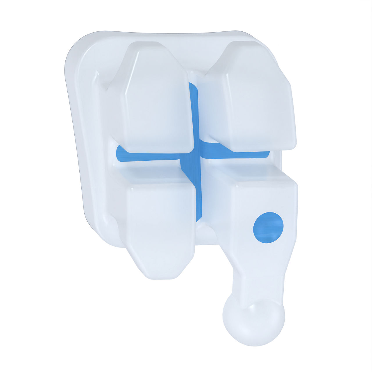 3M™ Clarity™ Advanced Ceramic Brackets, .022, LL4, -17T/0A, Hk, APC™ PLUS, 5006-371, 5/Pk