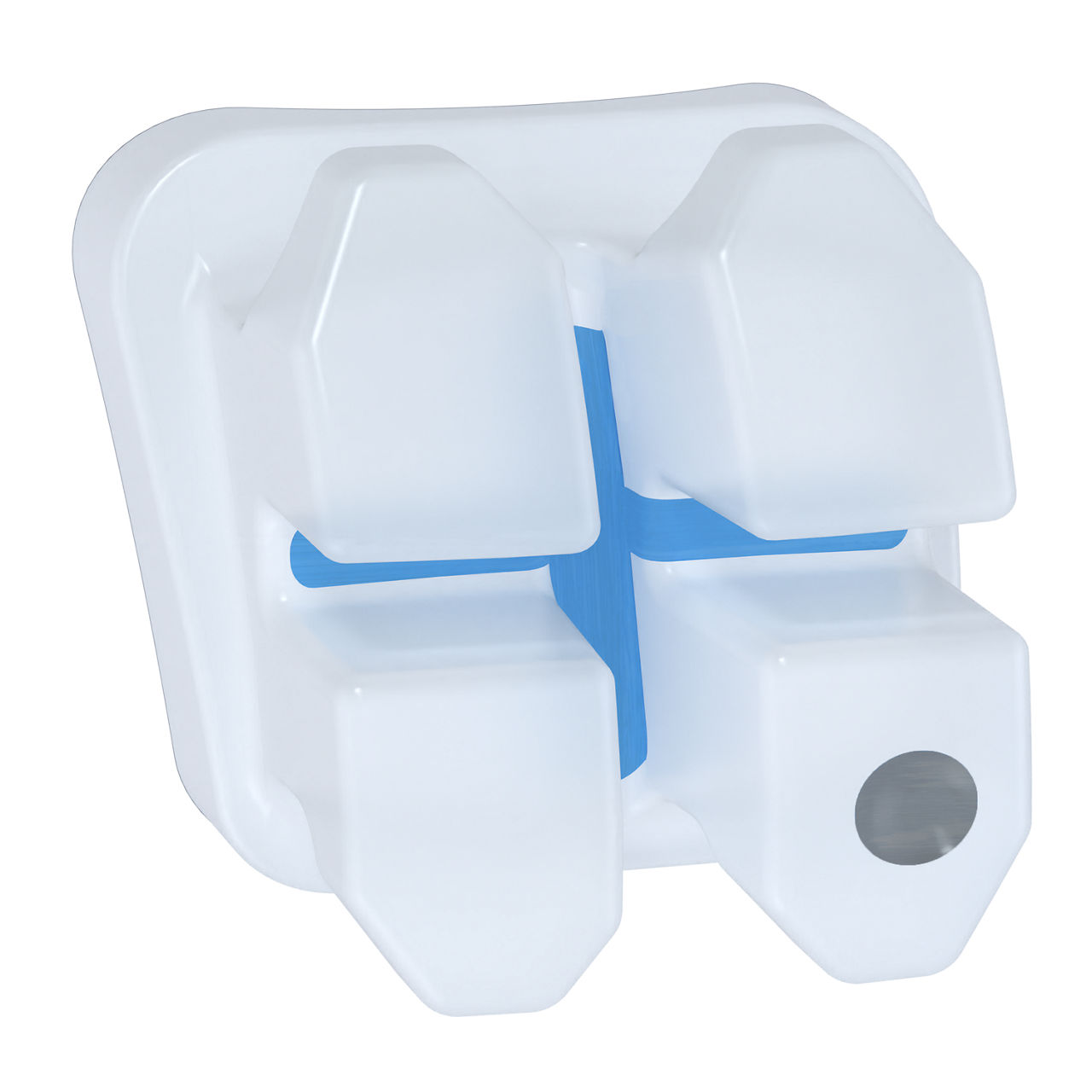 3M™ Clarity™ Advanced Ceramic Brackets, 4006-359, APC™ Flash-Free, .022,LL5, -17T/2A, 5/Pk