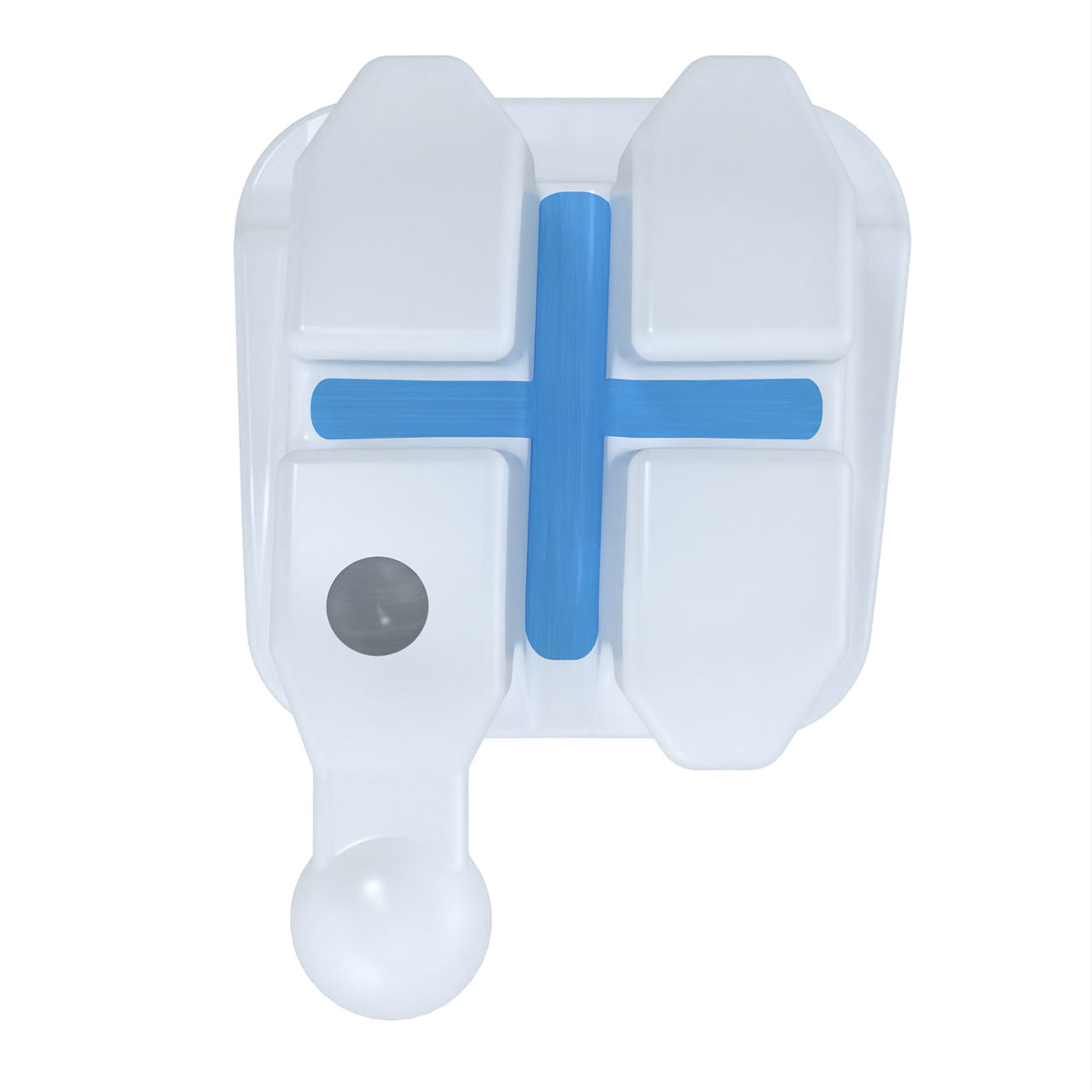 3M™ Clarity™ Advanced Ceramic Bracket, 006-262, .018, LR5, -17T/2A, Hk