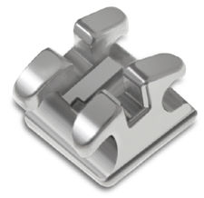 3M™ Unitek™ Miniature Twin Metal Brackets, .022, L1-2, -1T/0A, APC™ II, 3017-313, 5/Pk