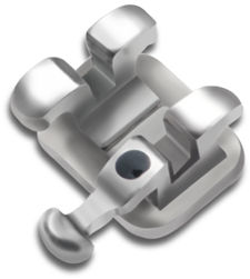 3M™ Unitek™ Miniature Twin Metal Brackets, .018, LR3, -11T/5A, Hk, APC™ II, 3017-380, 5/Pk