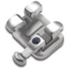 3M™ Unitek™ Miniature Twin Metal Brackets, 5017-222, APC™ Plus, .018, LR4, -22T/0A, Hk, 5/Pk