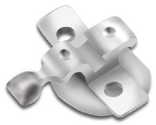 3M™ Victory Series™ Brackets, 3017-434, .018, L5, Single, -17T/0A, Hk,APC™ II, 5/Pk
