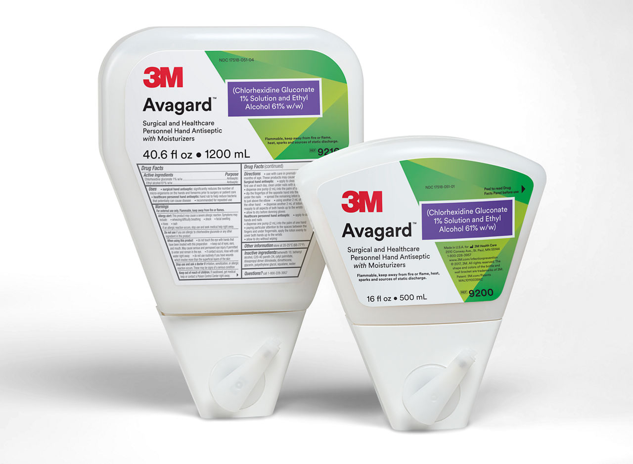 3M™ Avagard™ Surgical and Healthcare Personnel Hand Antiseptic with Moisturizers