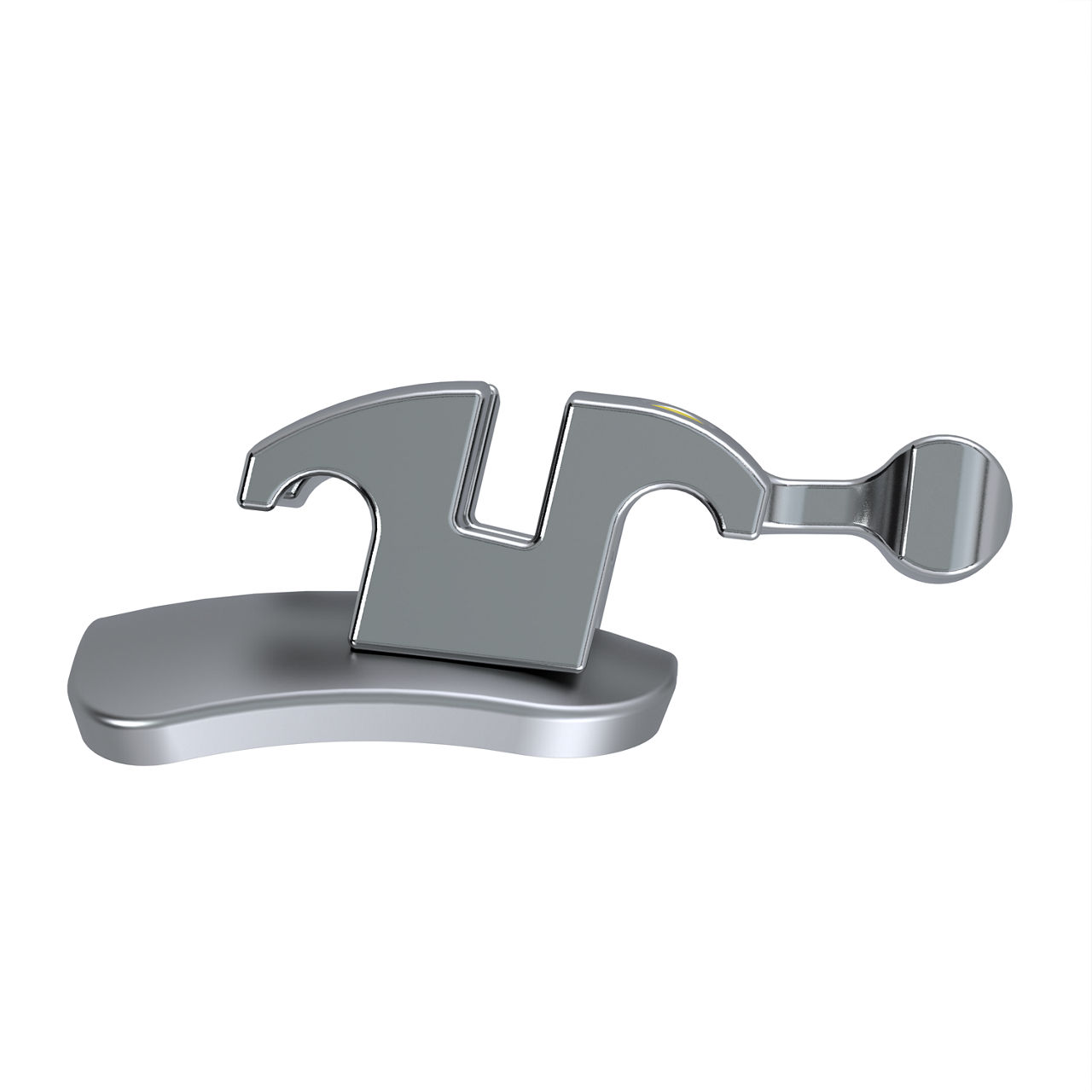 3M™ Victory Series™ Low Profile Bracket, .018, UR4-5, -7T/0A, Hk, Offset, 024-5840