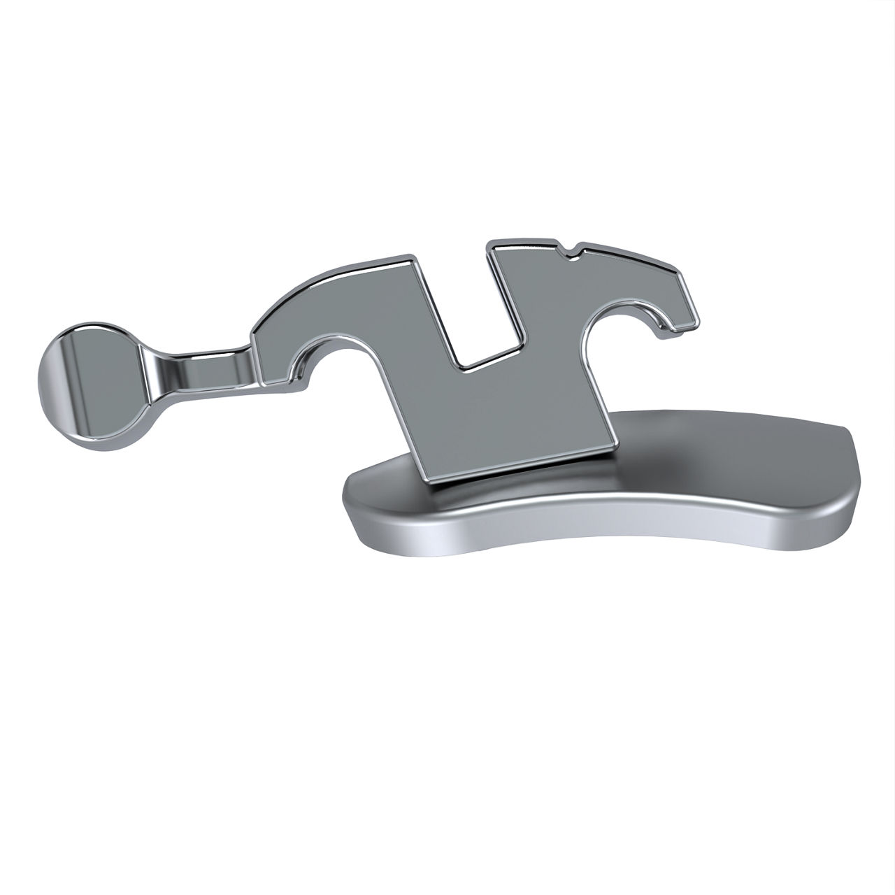 3M™ Victory Series™ Low Profile Bracket, .018, LR4, -12T/2A, Hk, Offset, 024-8080