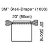 3M™ Steri-Drape™ Isolation Bag, 1003, 50 cm x 50 cm, 10 Each/Carton, 4Carton/Case