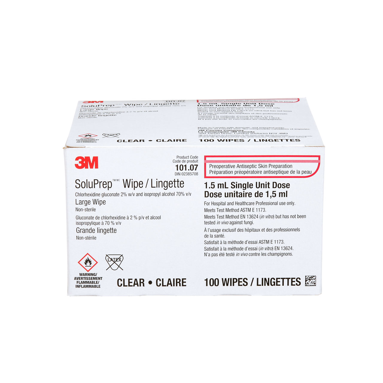 3M™ SoluPrep™ Wipe (2% w/v chlorhexidine gluconate and 70% v/v isopropyl alcohol)