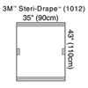 Housse pour fluoroscope 3M™ Steri-Drape™ en polyéthylène transparent,1012