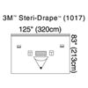 3M™ Steri-Drape™ Isolation Drape with Incise Film and Pouch 1017,5/Carton 4 Carton/Case