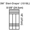 Poche à instruments 3M™ Steri-Drape™, 1018L