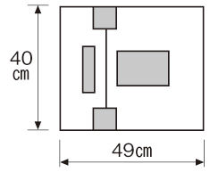 3M™ Steri-Drape™ Small Drape with Incise Film and Pouch 1023, 10/Carton4 Carton/Case