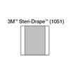 3M™ Steri-Drape™ Incise Drape, 1051, Incise Area 60 cm x 85 cm (23 in x 33 in), 10/Carton, 4 Cartons/Case