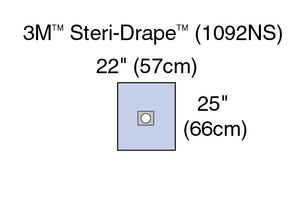 3M™ Steri-Drape™ Minor Procedure Drape, 1092NS