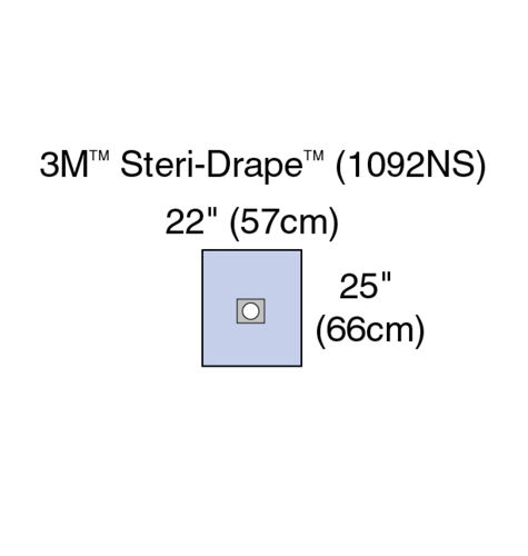 3M™ Steri-Drape™ Minor Procedure Drape, 1092NS