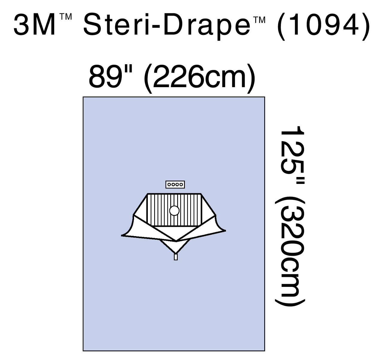 3M™ Steri-Drape™ Tube Organizer