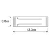 3M™ ステリ･ドレープ™ スペシャルティ･ドレープチューブ＆コードオーガナイザー 1115, 13.3 cm x 3.8 cm, 100枚/箱, 4 箱/ケース