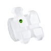 3M™ Unitek™ Gemini Clear Ceramic Brackets, 117-306, .022, UR3, 0T/8A,Cuspid Hk, 10/Pk