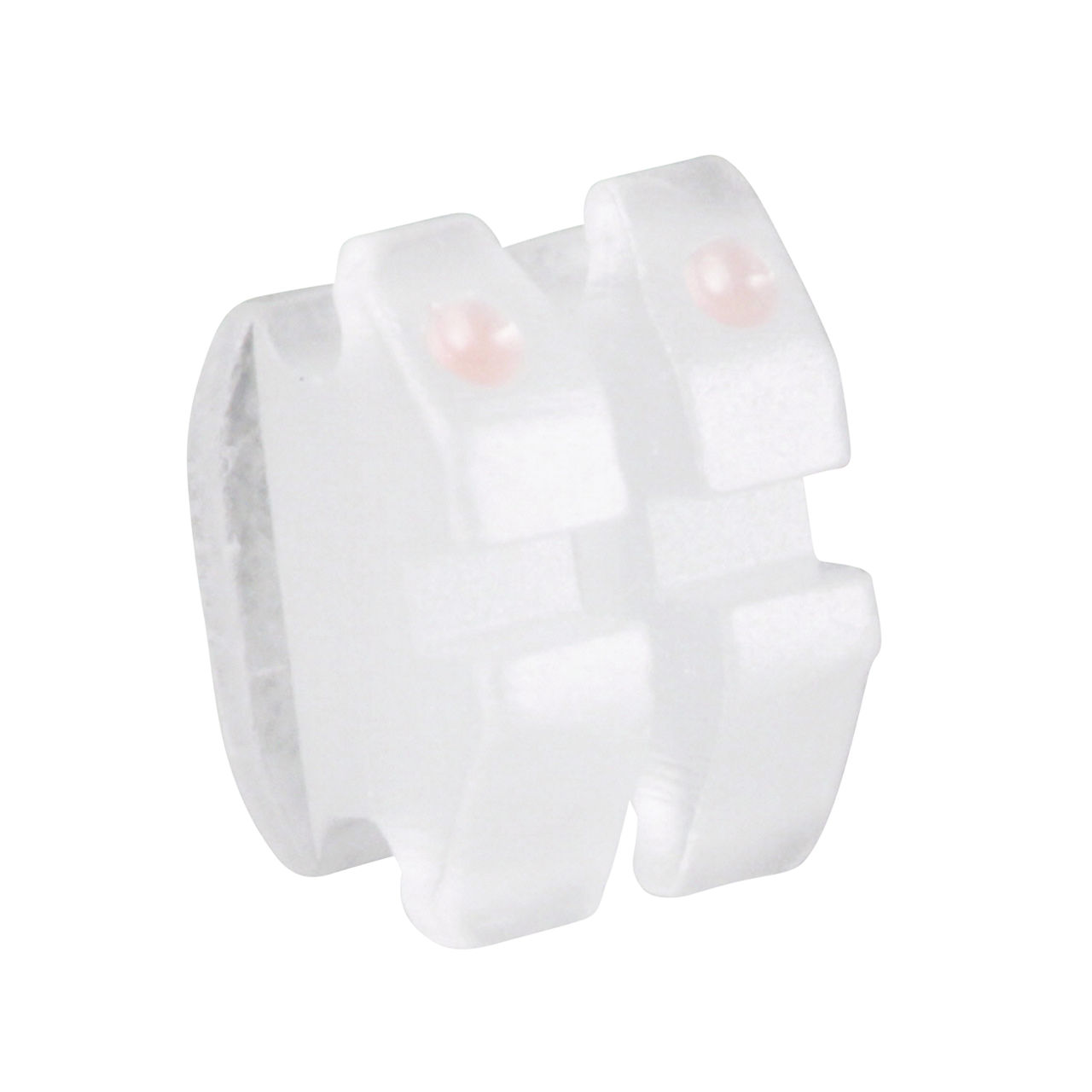 3M™ Unitek™ Gemini Clear Ceramic Brackets, 117-308, .022, L12  -6T/0A, 10/Pk