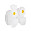 3M™ Unitek™ Gemini Clear Ceramic Brackets, 117-316, .022, UR45, -7T/0A,Hk, 10/Pk