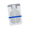 3M™ Scotch Series 1100 Electrosurgical Patient Pad II, 1182, Split Non-Corded, 1 Each/Pack, 100 Packs/Case