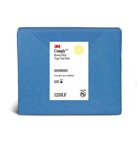Paquete de Pruebas 3M™ Comply™ Bowie-Dick 1233LF