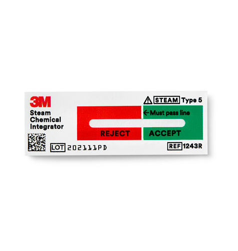 3M™ Attest™ Steam Chemical Integrator with Extender & Adhesive