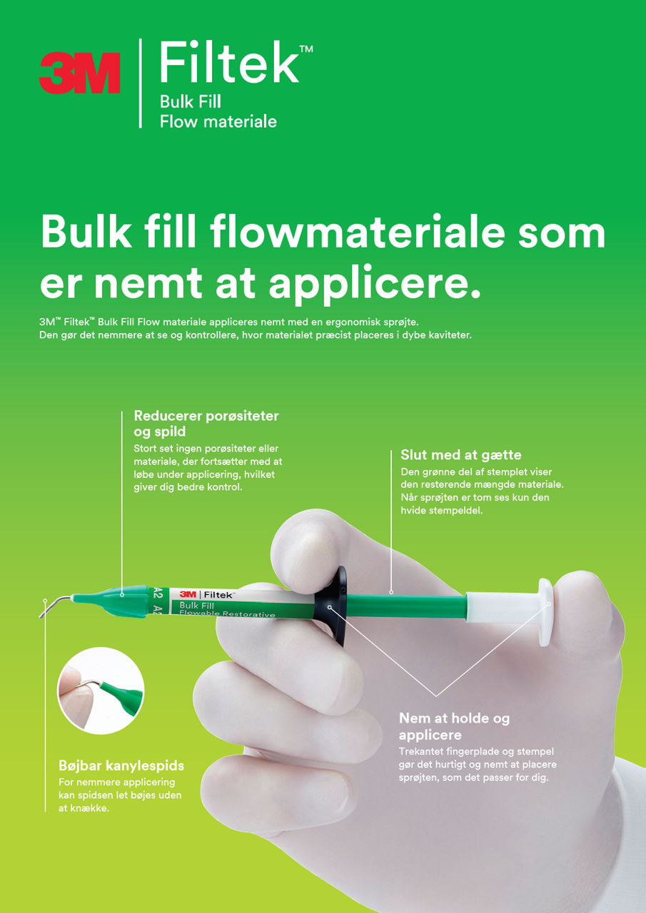 3M™ Filtek™ Bulk Fill Flow materiale, brochure