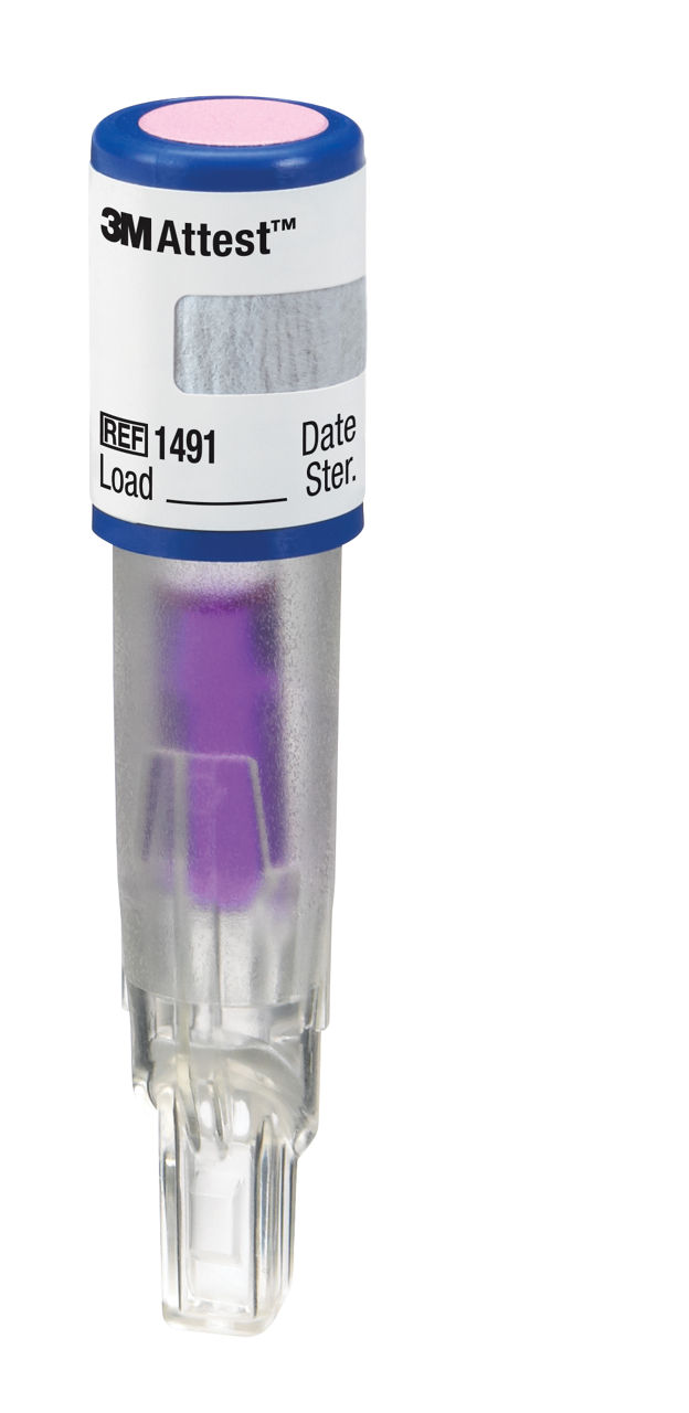 3M™ Attest™ Super Rapid Steam Biological Indicator, 1491