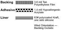 1503 SC Tan Poly Tape illus