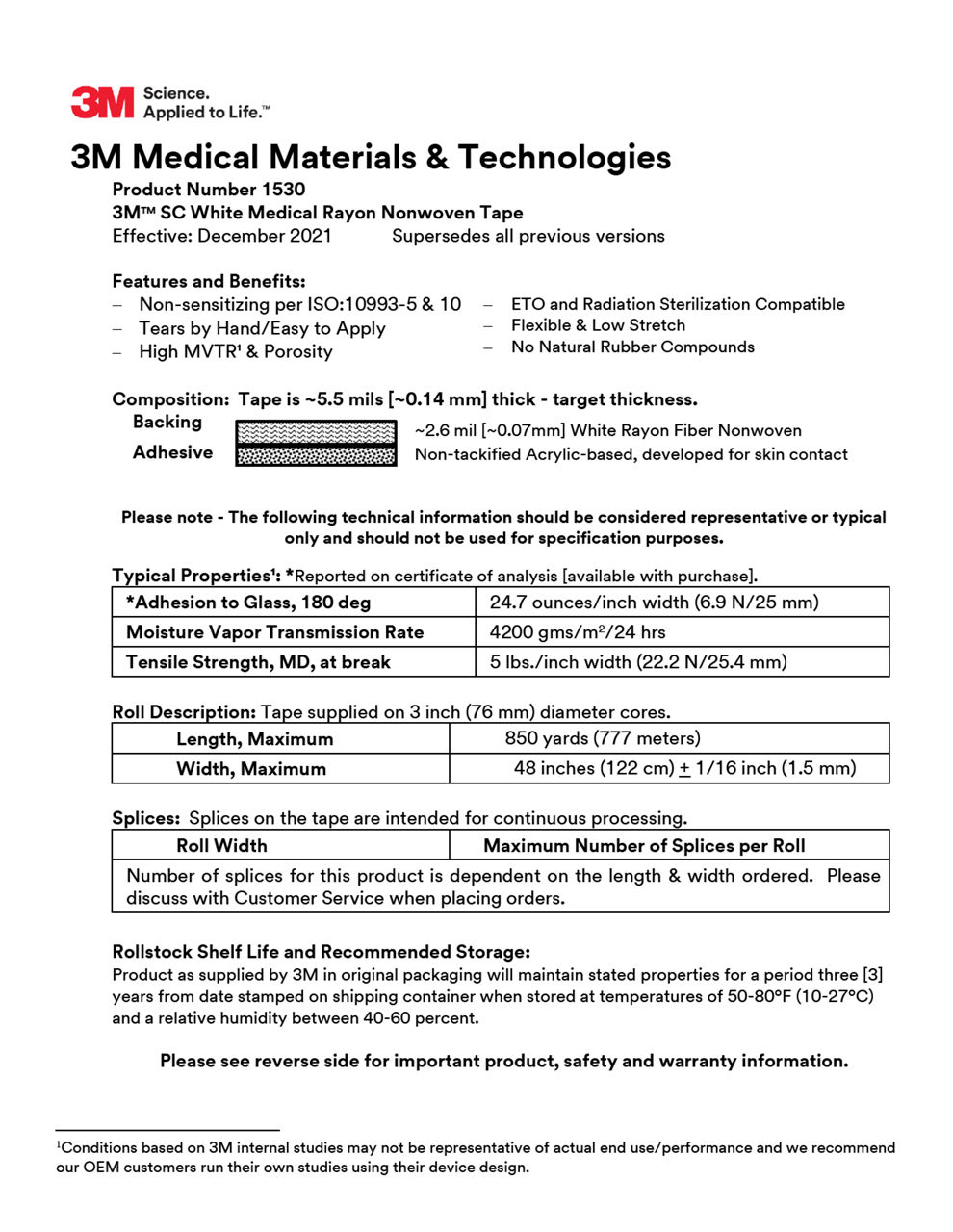 3M Medical Materials & Technologies 