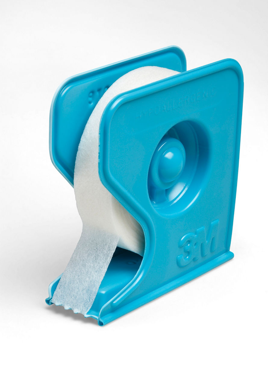 3M™ Micropore™ Vliespflaster, 1535E-0, weiß, 1,25 cm x 9,1 m, 24/Packung, mit Abroller