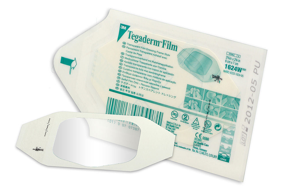 Tegaderm Transparent Film Dressing Frame Style 1624W