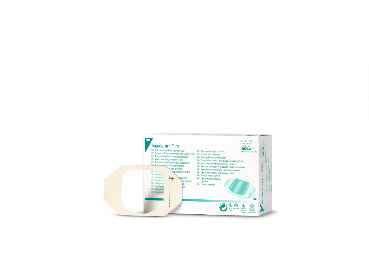 3M™ Tegaderm™ Transparent Film Dressing Frame Style, 1629, 8 in x 12 in (20 cm x 30 cm), 10/ct 8ct/Case