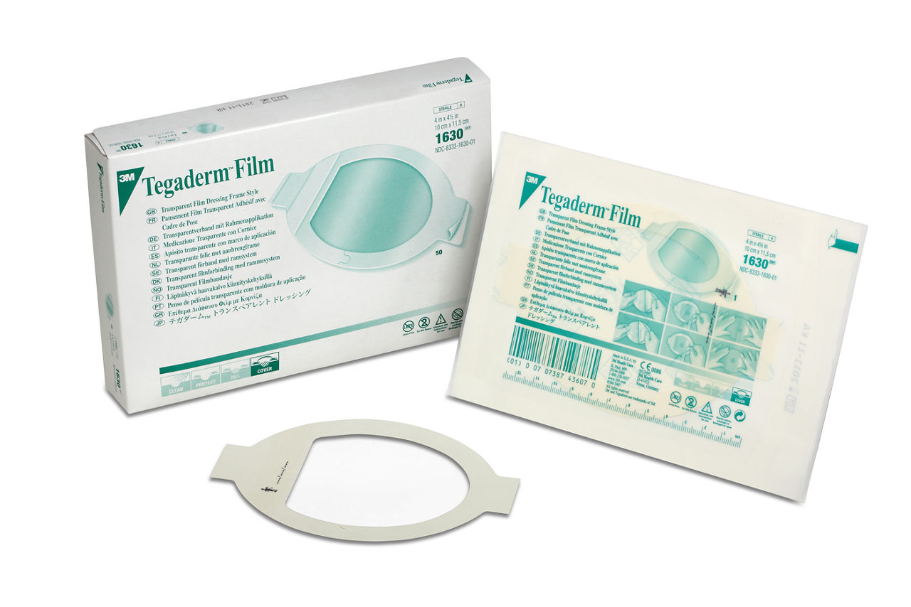 Tegaderm Wound Transparent Film 1630, white