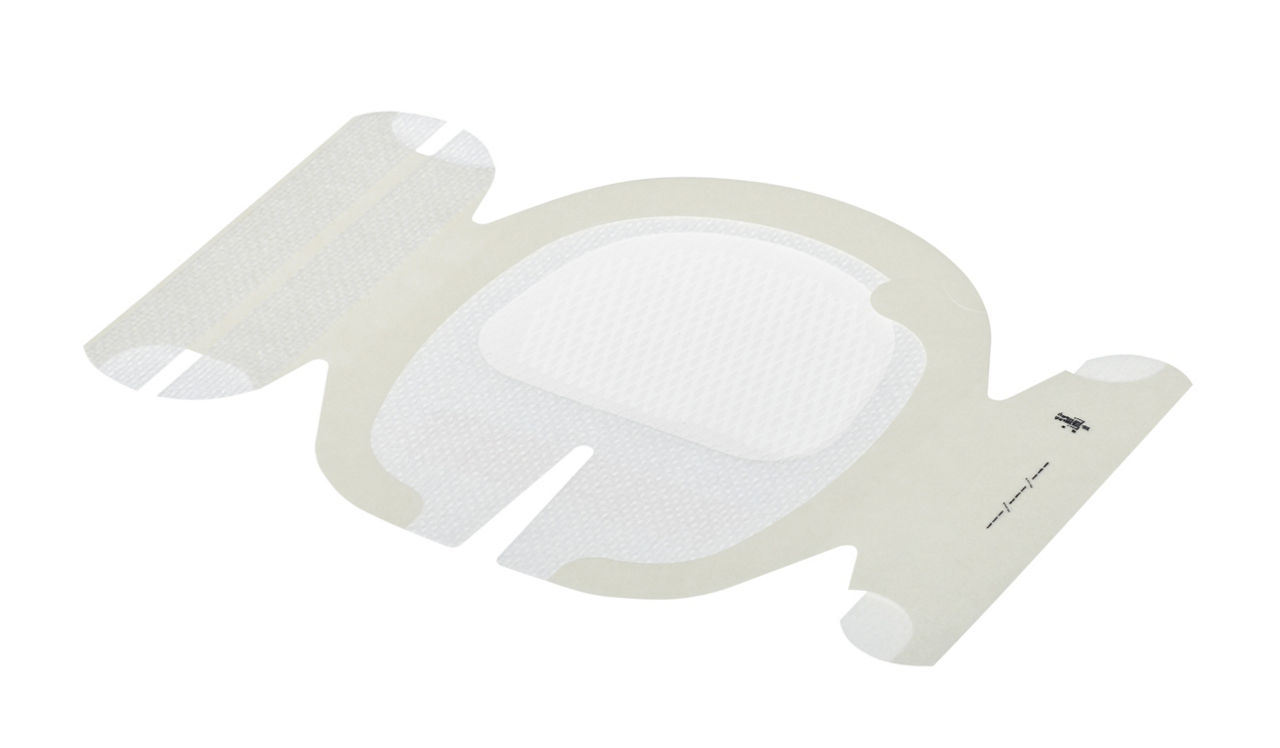 3M™ Tegaderm™ I.V. Advanced Securement Dressing 1685NS, 3-1/2 IN x 4-1/2 IN 500/Case