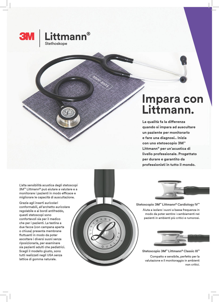 3M™Littmann® Stetoscopivolantino dello studente