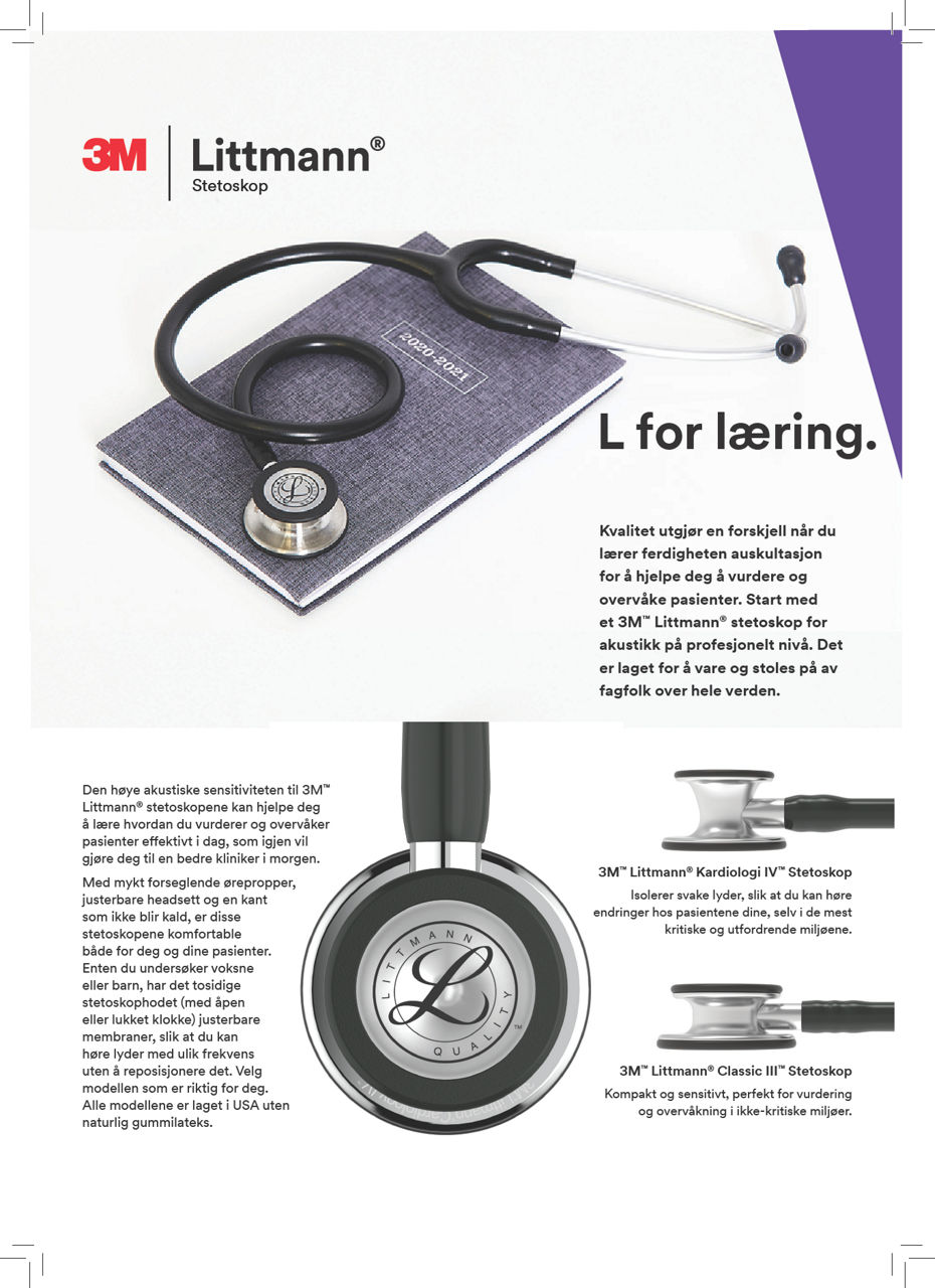 3M™ Littmann® Stetoskop student flyer