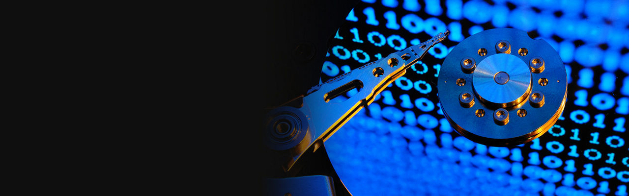 Electronics Webste Banner Graphic for Hard Disk Drives - 1440x450. Celum ID 2014399.