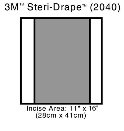 Campo Quirúrgico de Incisión 3M™ Steri-Drape™ 2