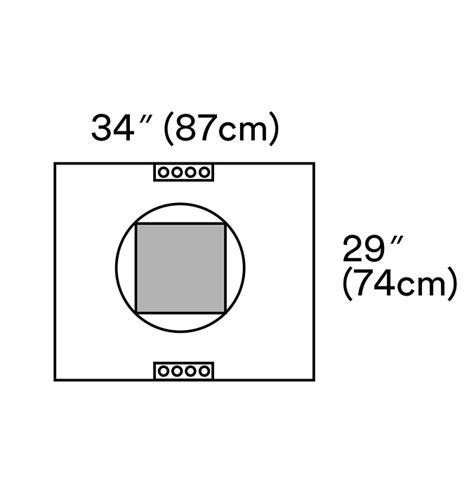 3M™ Steri-Drape™ Incise Pouch, 2057